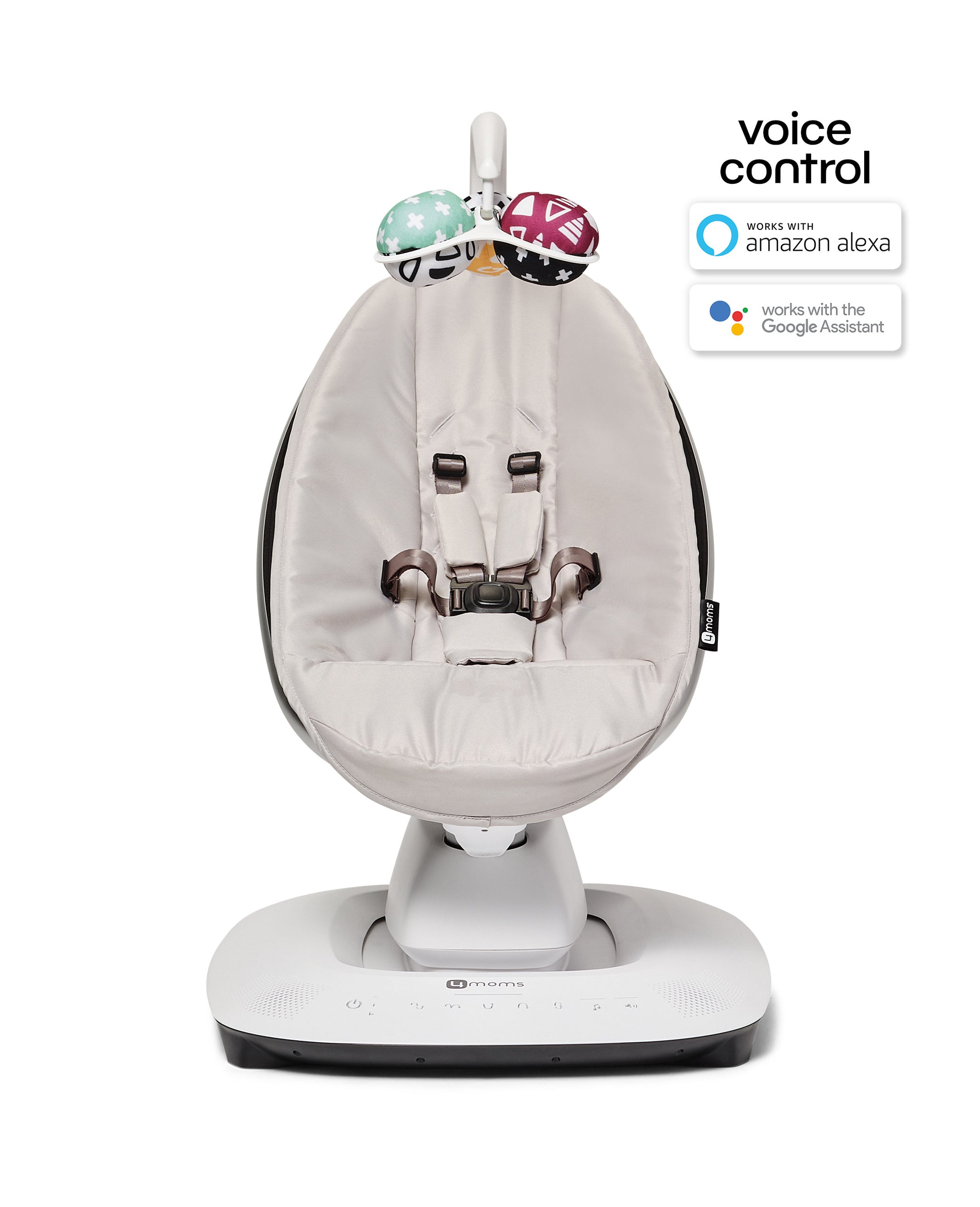 4moms mamaRoo 5 Bouge comme toi. Maintenant avec commande vocale. 4moms shop